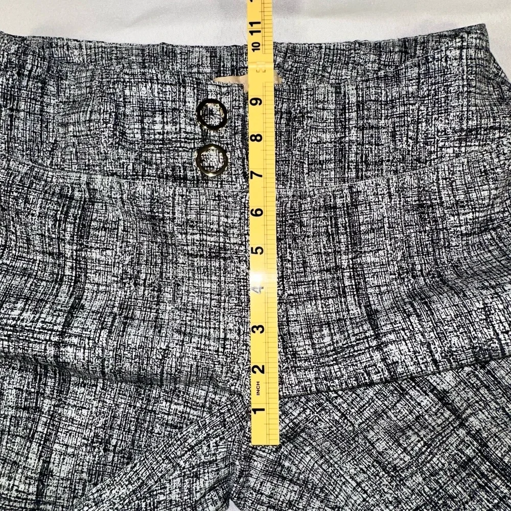 Hope & Harlow • Stretch Capri Women Size Small Pull On Ankle Slit Office Classic - Picture 10 of 12